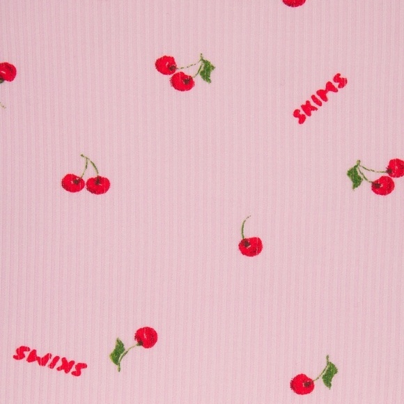 NWT skims Valentines Day scoop onesie soft lounge ribbed Cherry blossom print 3X - Picture 5 of 11